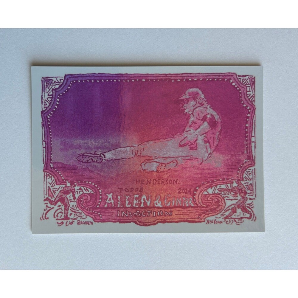 Gunnar Henderson #36 Bubblegum Foil - 2025 Topps Shoebox Treasures Andy Friedman